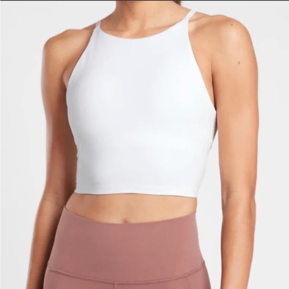 Athleta Intention Crop in powervita for A-C cups size small